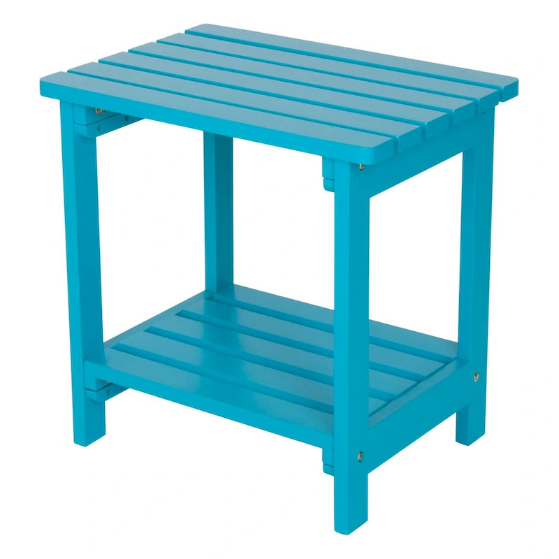 Table d'appoint rectangulaire d'extérieur Luca 19.75 pour patio