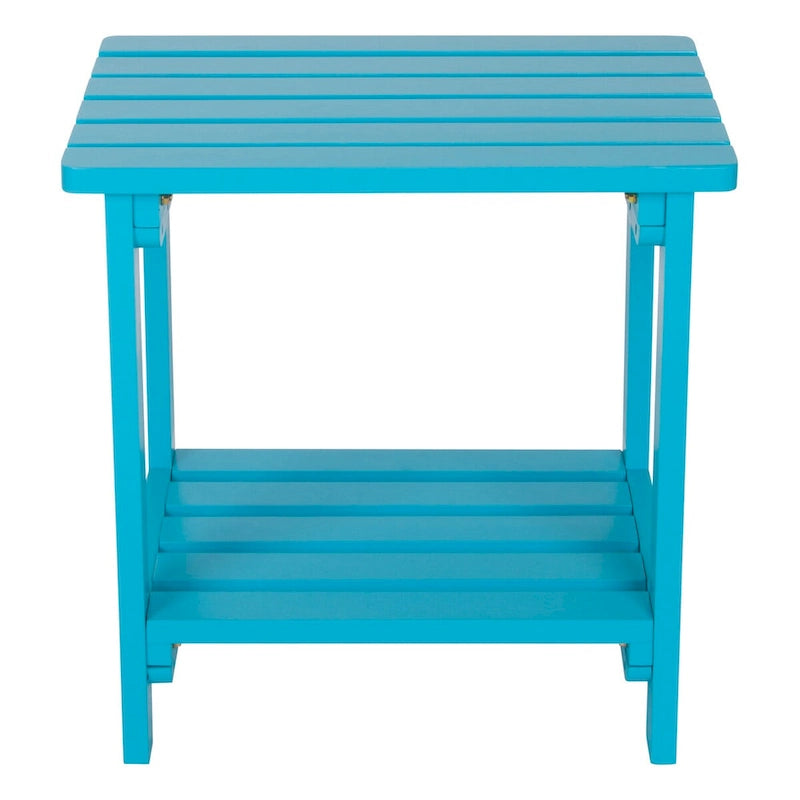 Table d'appoint rectangulaire d'extérieur Luca 19.75 pour patio