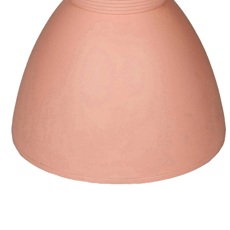 Table d'appoint Niya 43 cm, plateau rond, piedestal, intérieur extérieur, rose