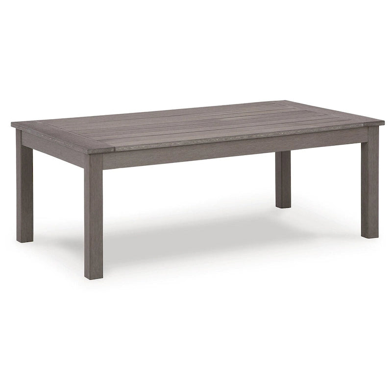 Signature Design by Ashley Hillside Barn - Table basse d'extérieur marron - 48,75 L x 26,5 P x 18 H
