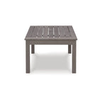 Signature Design by Ashley Hillside Barn - Table basse d'extérieur marron - 48,75 L x 26,5 P x 18 H