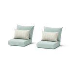 Chaises de jardin Milo Grey 2 pièces Sunbrella