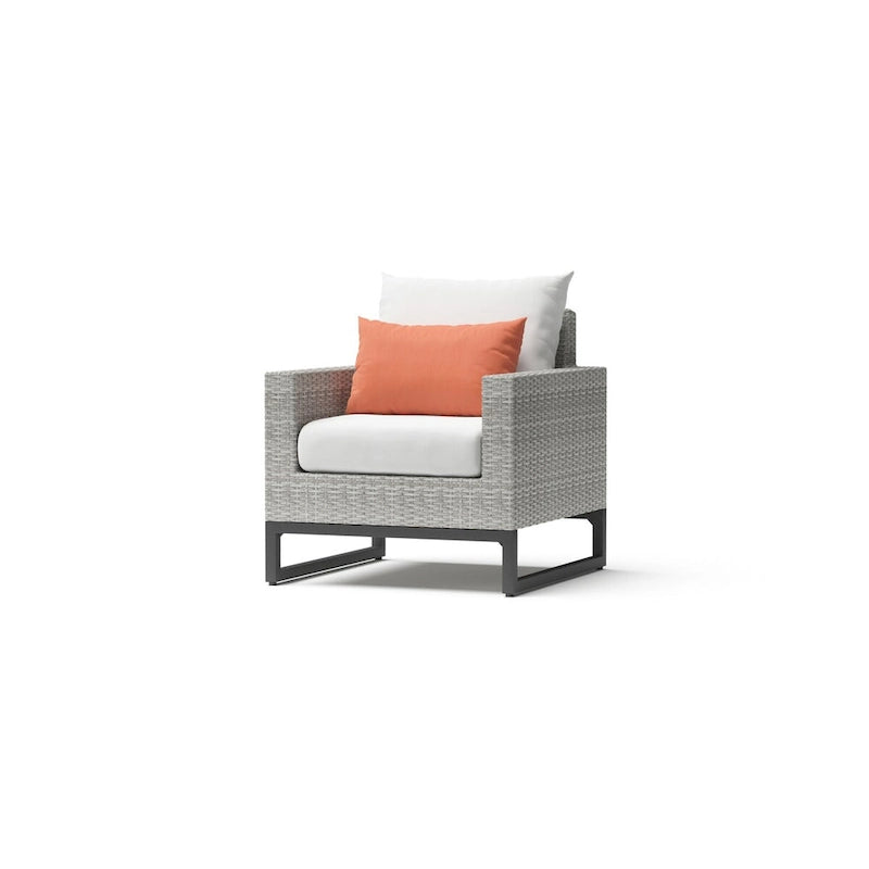 Chaises de jardin Milo Grey 2 pièces Sunbrella
