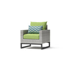 Chaises de jardin Milo Grey 2 pièces Sunbrella