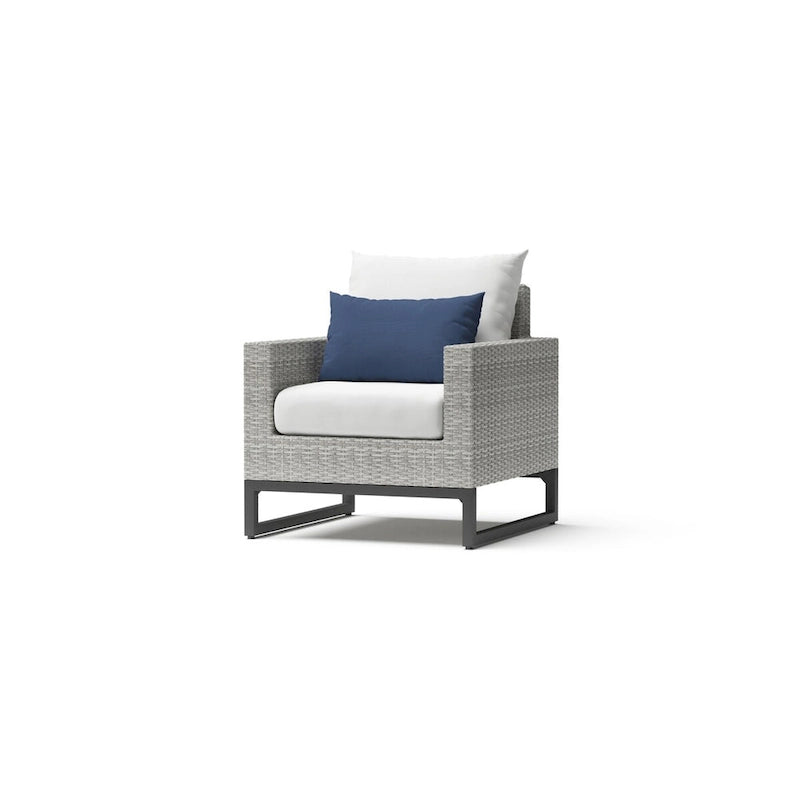 Chaises de jardin Milo Grey 2 pièces Sunbrella