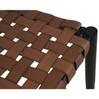 Ensemble de chaises Adirondack et table en rotin tressé pour patio