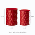 Glitzhome Lot de 2 tabourets d'appoint/tables d'extérieur en métal noir brillant - 14,25 L x 14,25 P x 18,75 H