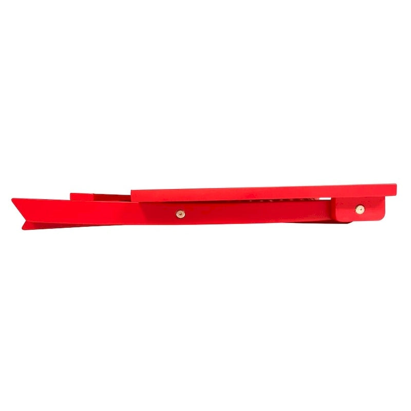Table d'appoint pliante en bois Adirondack Leigh Country rouge
