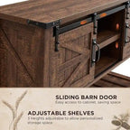Table d'entrée de ferme, Console avec étagère de rangement, Table basse