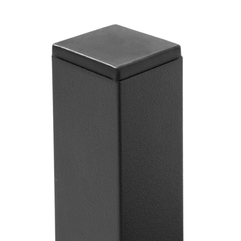 VredHom Table d'appoint carrée d'extérieur en aluminium - 40 L x 40 l x 40,5 H cm