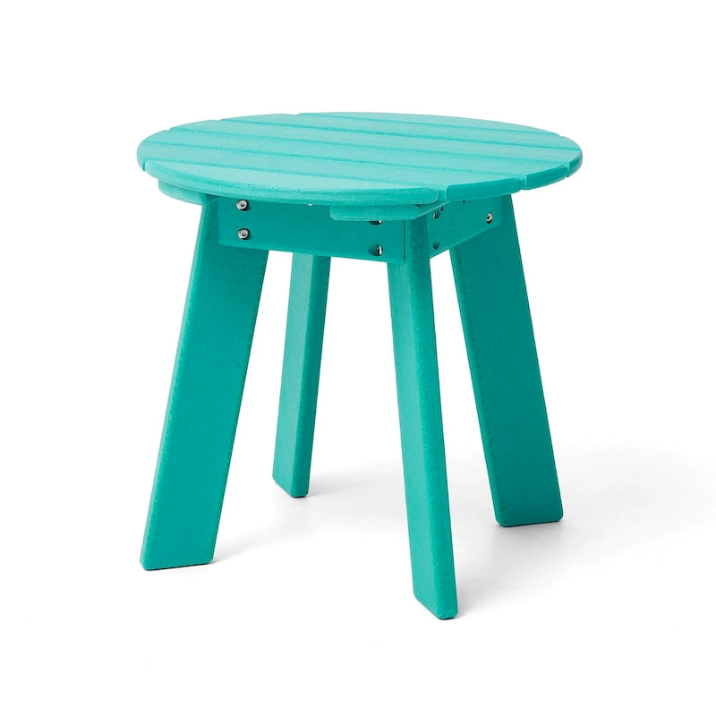 Glitzhome Elm Plus 20-36D Outdoor Patio HDPE Adirondack Side Tables