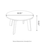 Glitzhome Elm Plus 20-36D Tables d'appoint Adirondack en PEHD pour Patio Extérieur