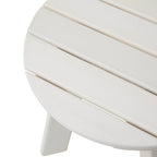 Glitzhome Elm Plus 20-36D Tables d'appoint Adirondack en PEHD pour Patio Extérieur
