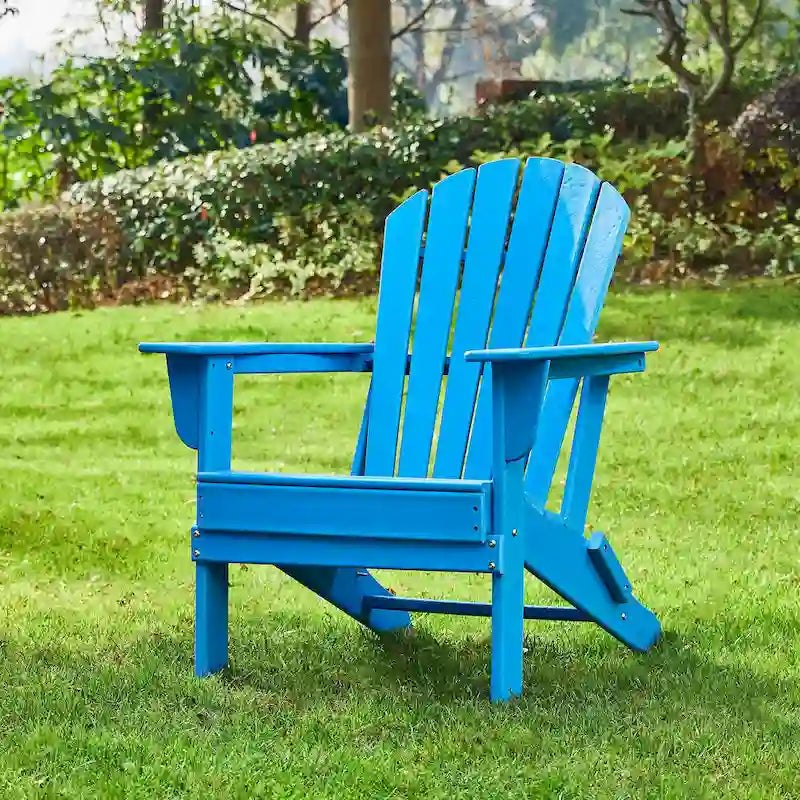 Glitzhome Elm Plus 20-36D Tables d'appoint Adirondack en PEHD pour Patio Extérieur