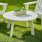 Glitzhome Elm Plus 20-36D Tables d'appoint Adirondack en PEHD pour Patio Extérieur