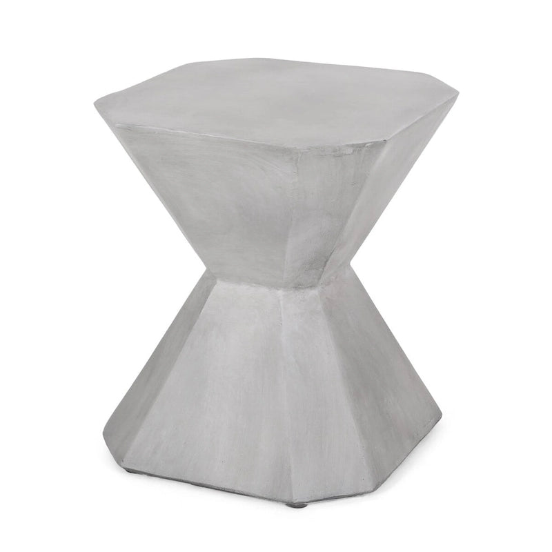 Table d'appoint compacte et moderne du milieu du siècle pour l'intérieur et l'extérieur