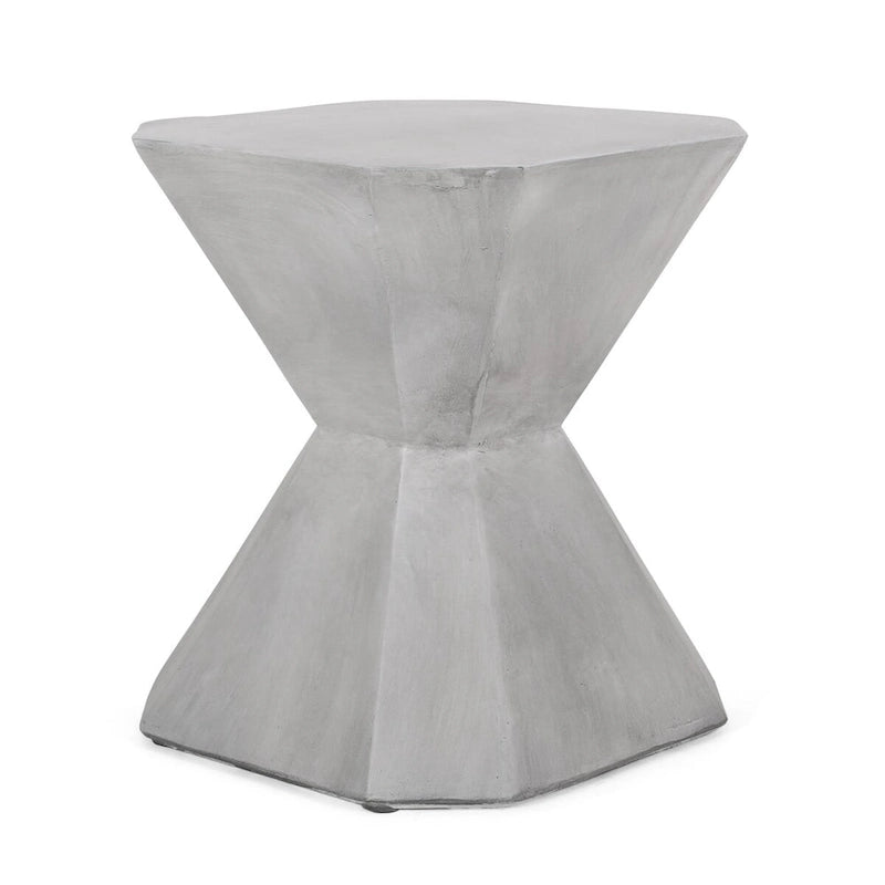Table d'appoint compacte et moderne du milieu du siècle pour l'intérieur et l'extérieur