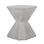 Table d'appoint compacte et moderne du milieu du siècle pour l'intérieur et l'extérieur