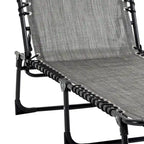 Chaise longue inclinable, Transat portable, Lit de camp pliant