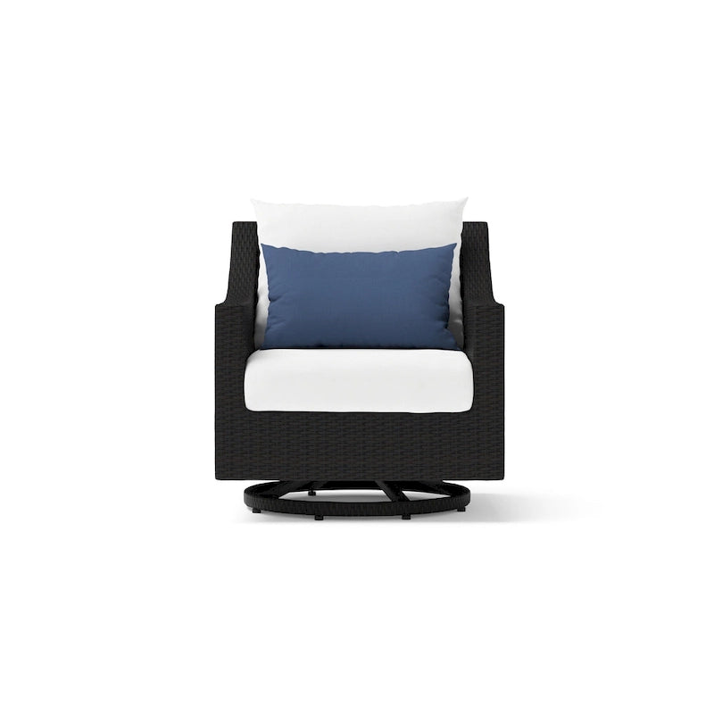 Fauteuils de jardin pivotants Deco Sunbrella, lot de 2 - 30 po L x 33 po P x 32 po H