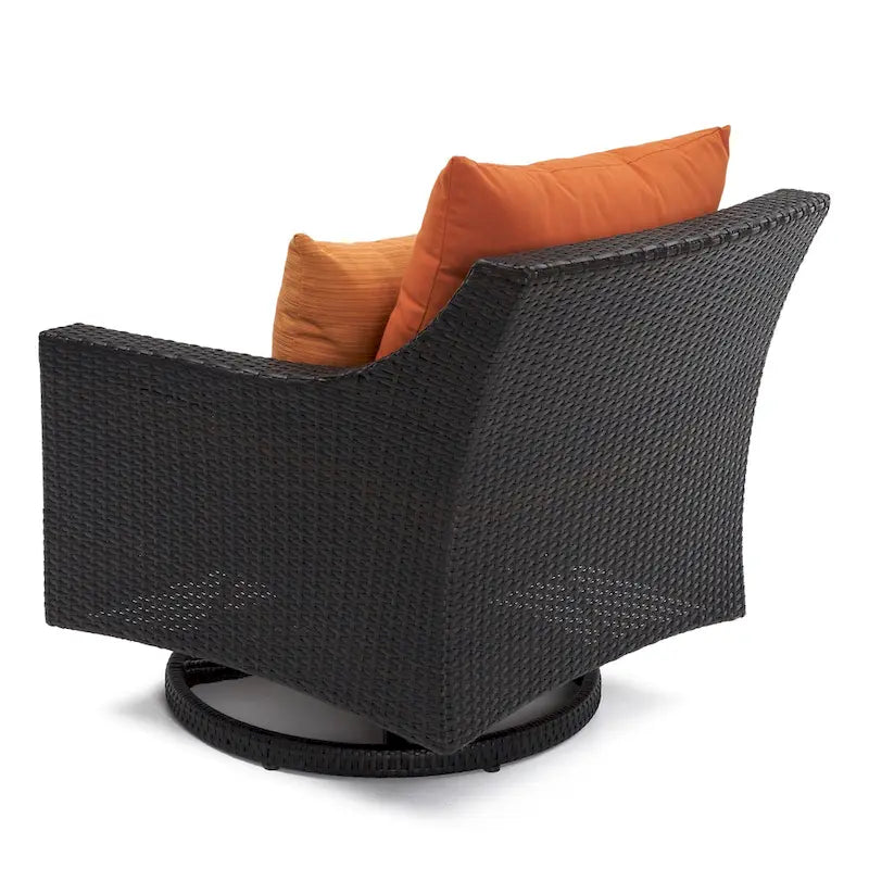 Fauteuils de jardin pivotants Deco Sunbrella, lot de 2 - 30 po L x 33 po P x 32 po H