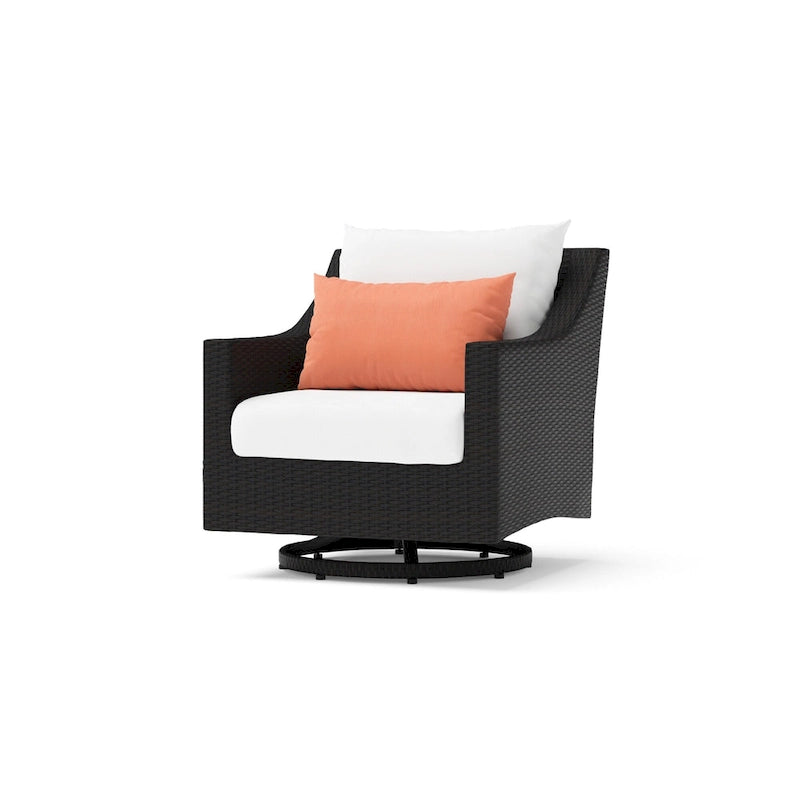 Fauteuils de jardin pivotants Deco Sunbrella, lot de 2 - 30 po L x 33 po P x 32 po H