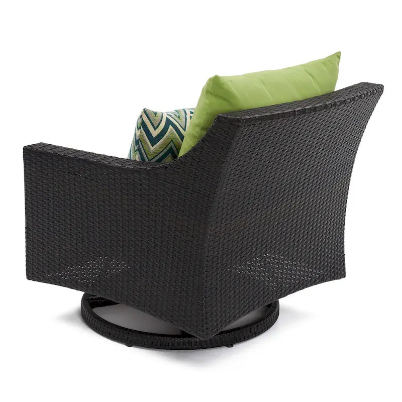 Fauteuils de jardin pivotants Deco Sunbrella, lot de 2 - 30 po L x 33 po P x 32 po H