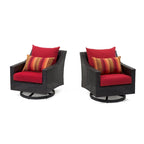 Fauteuils de jardin pivotants Deco Sunbrella, lot de 2 - 30 po L x 33 po P x 32 po H