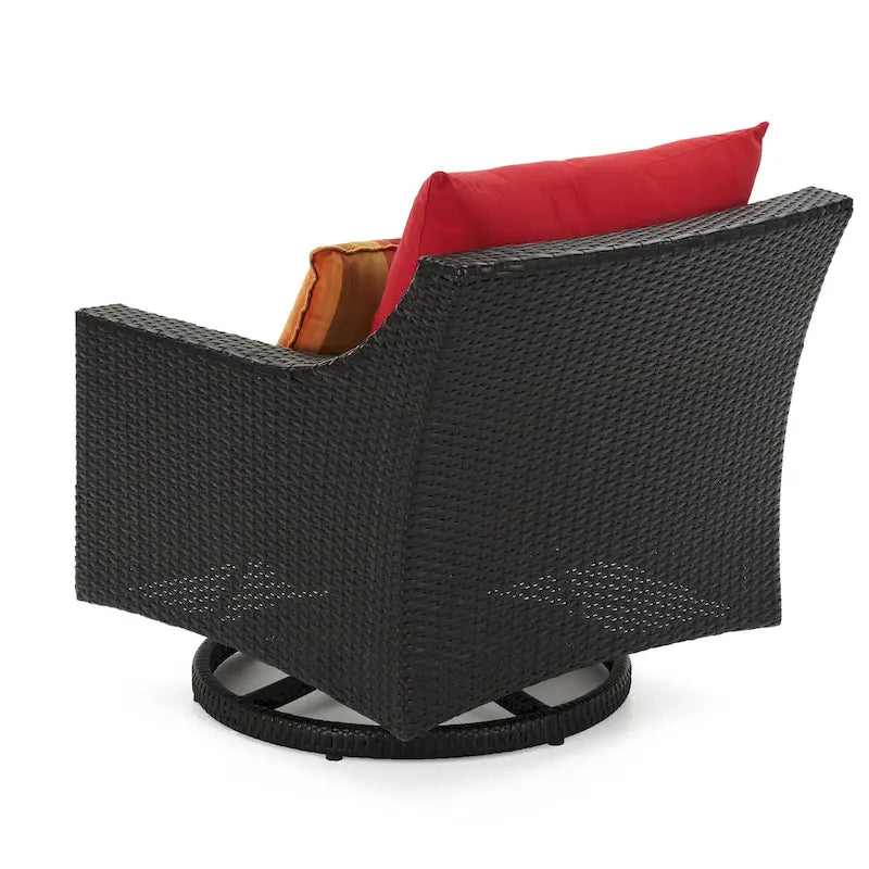 Fauteuils de jardin pivotants Deco Sunbrella, lot de 2 - 30 po L x 33 po P x 32 po H