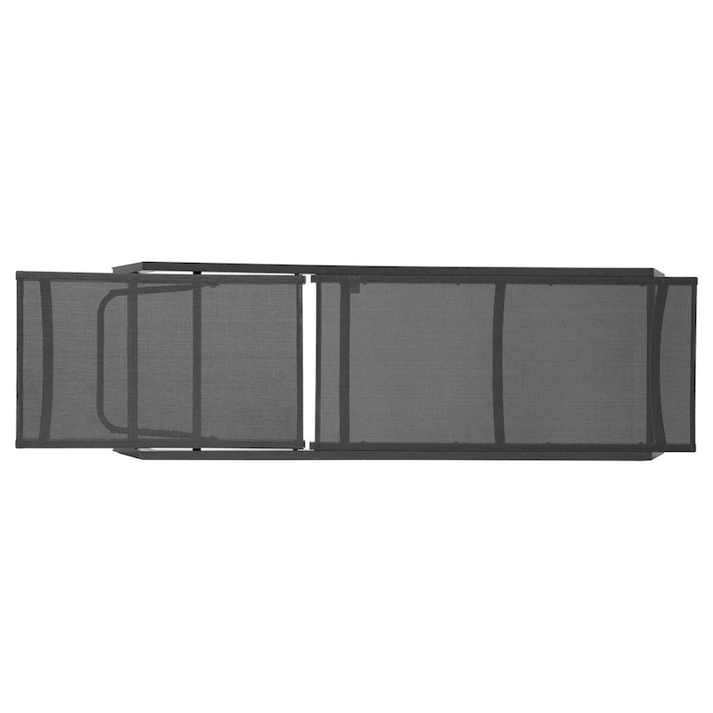 Chaise longue d'extérieur avec dossier inclinable en aluminium réglable