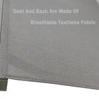 Chaise longue d'extérieur avec dossier inclinable en aluminium réglable