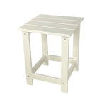 Table d'appoint de patio carrée d'extérieur Hampton en poly-bois toutes saisons