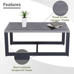 Table d'extérieur Table basse de patio Grande table