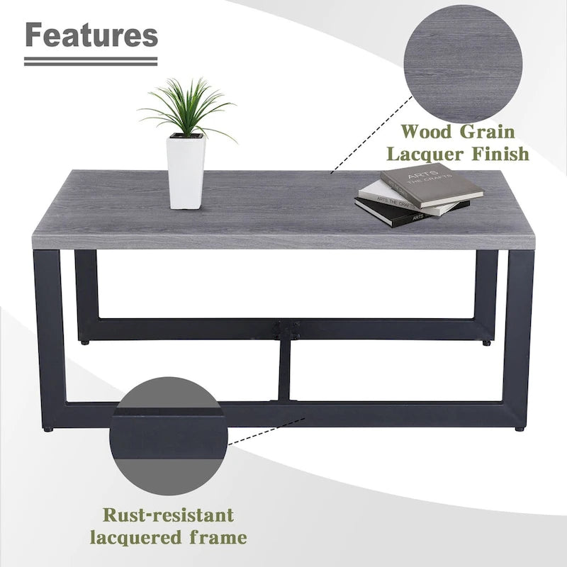 Table d'extérieur Table basse de patio Grande table
