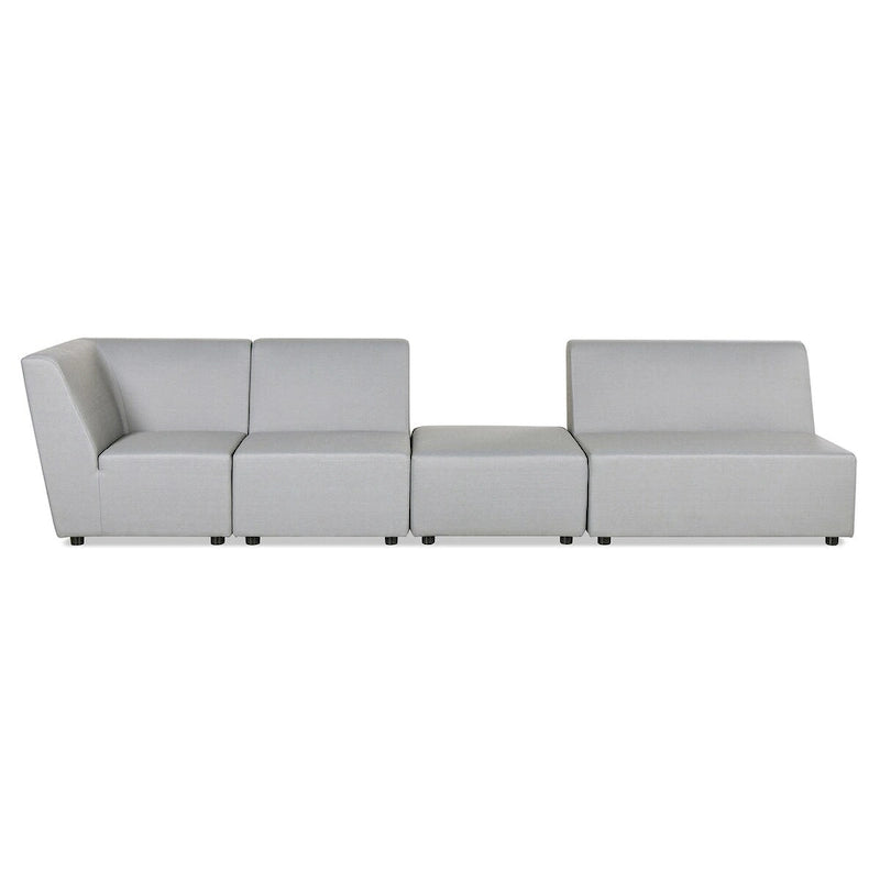 Canapé d'angle d'extérieur Cleo 140 avec ottoman
