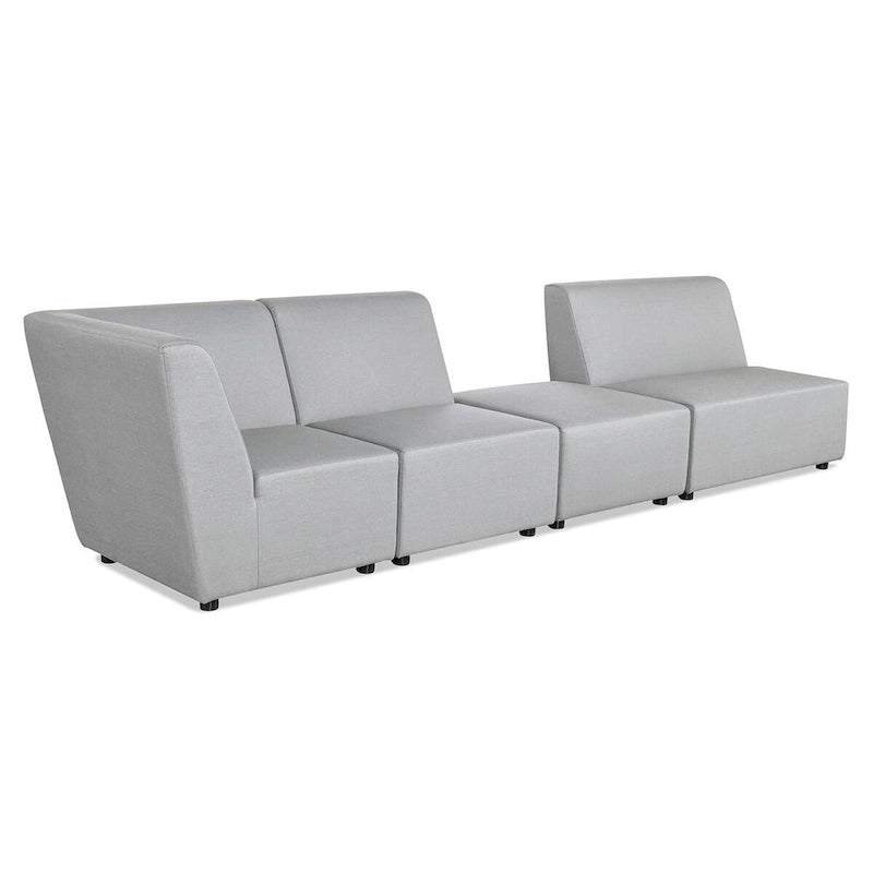 Canapé d'angle d'extérieur Cleo 140 avec ottoman