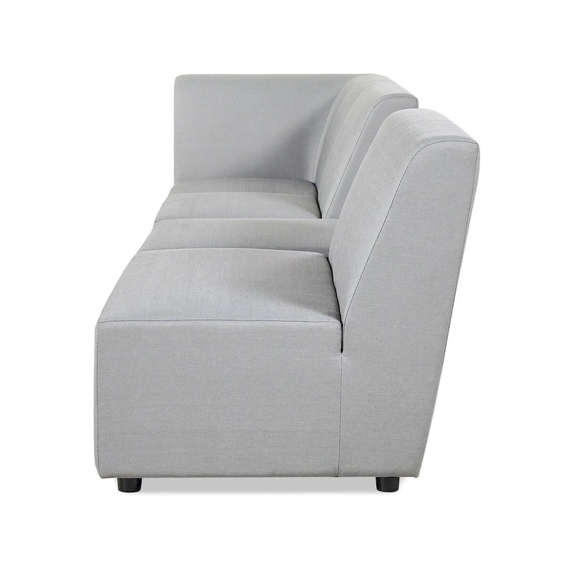 Canapé d'angle d'extérieur Cleo 140 avec ottoman