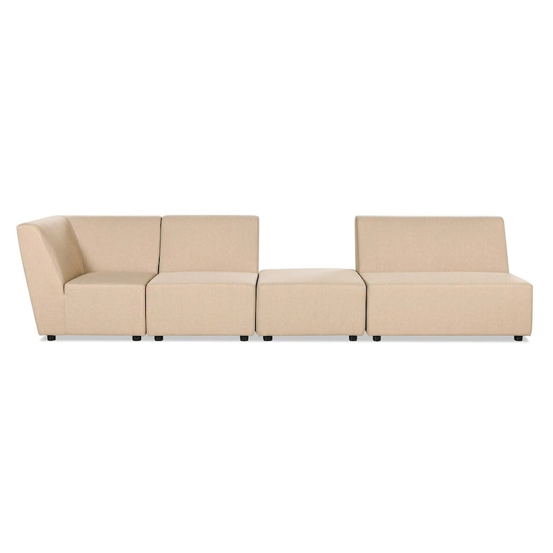 Canapé d'angle d'extérieur Cleo 140 avec ottoman