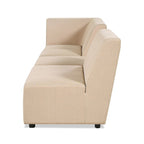 Canapé d'angle d'extérieur Cleo 140 avec ottoman