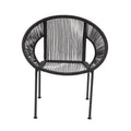 Chaise d'extérieur en rotin synthétique - Noire ou blanche - Roche River Decor