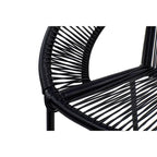 Chaise d'extérieur en rotin synthétique - Noire ou blanche - Roche River Decor