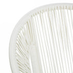Chaise d'extérieur en rotin synthétique - Noire ou blanche - Roche River Decor