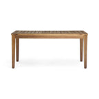 Ensemble de conversation en bois d'acacia 4 places pour l'extérieur