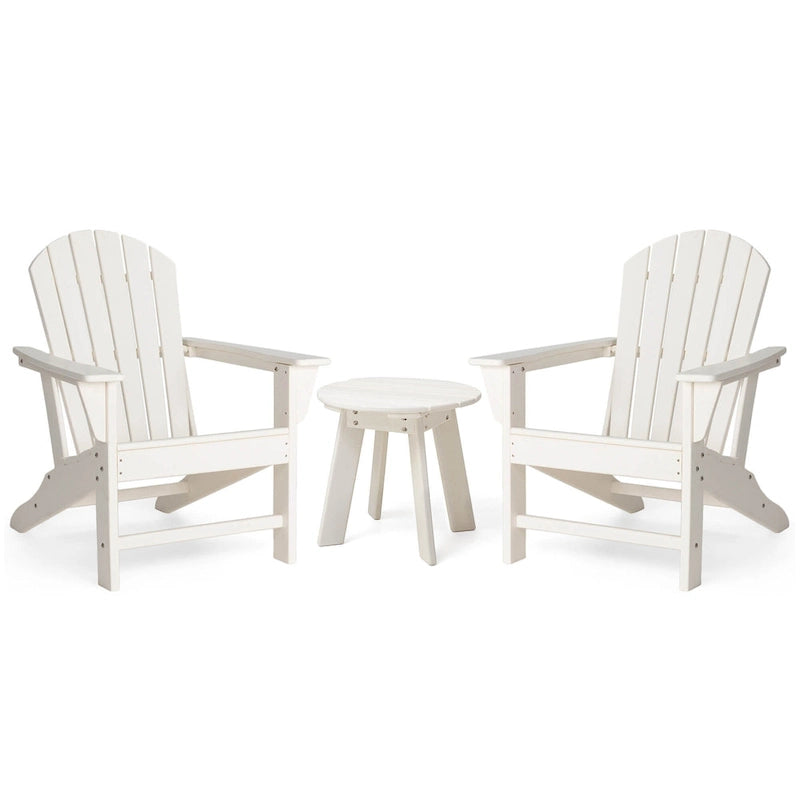 Table d'appoint latérale Adirondack en PEHD pour patio extérieur par Elm Plus