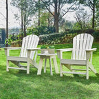 Table d'appoint latérale Adirondack en PEHD pour patio extérieur par Elm Plus