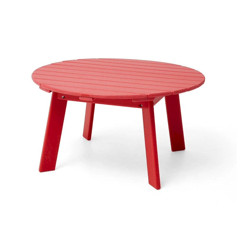 Table d'appoint latérale Adirondack en PEHD pour patio extérieur par Elm Plus