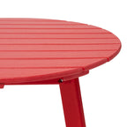 Table d'appoint latérale Adirondack en PEHD pour patio extérieur par Elm Plus