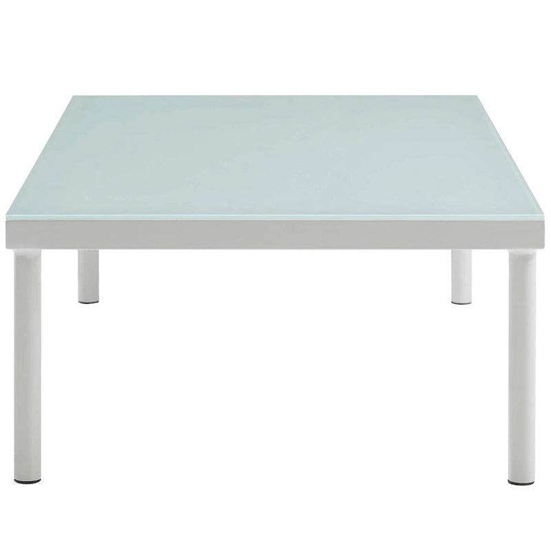 Ensemble de canapé d'angle d'extérieur en aluminium Sunbrella Harmony 6 pièces