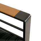 Ensemble de canapés modulaires d'extérieur Sornsa à 4 places avec cadre en aluminium par Christopher Knight Home