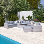 Avalon Bay 10-piece Deep Seating Sectional